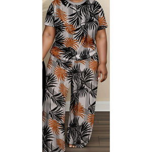 Cruising Any Time Soon! If So You Need This CoolCasual White & Orange 2pc Suit